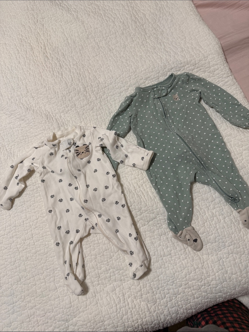 Carters 2 pack bodysuits